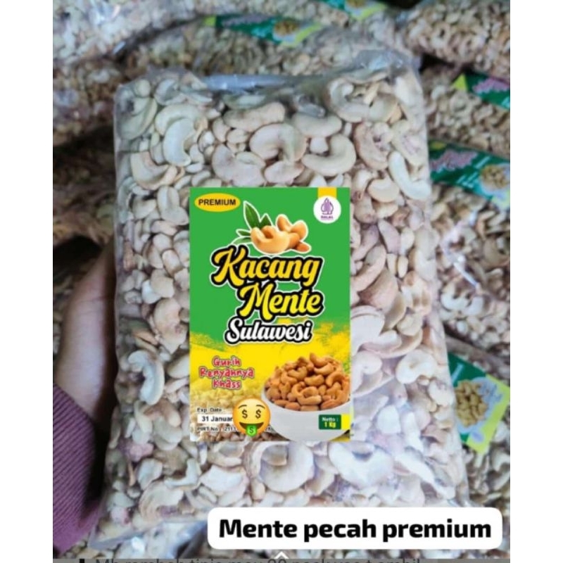 

Dshop - Mente belah mentah premium 1 kg kacang mente premium jajan lebaran