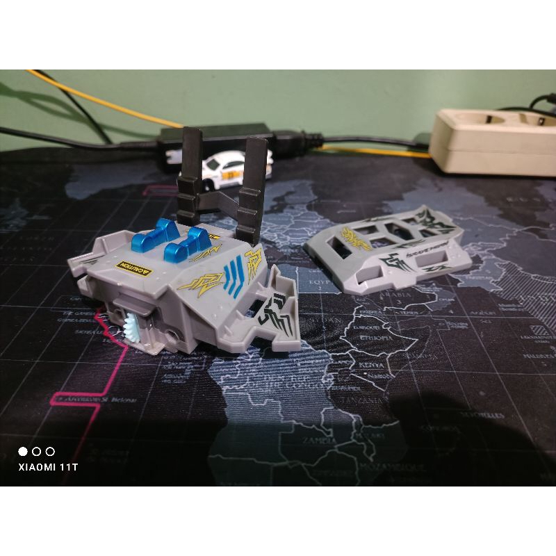 Break Go Ga Main Weapon Dan Cover Brave Horn Silver Bandai