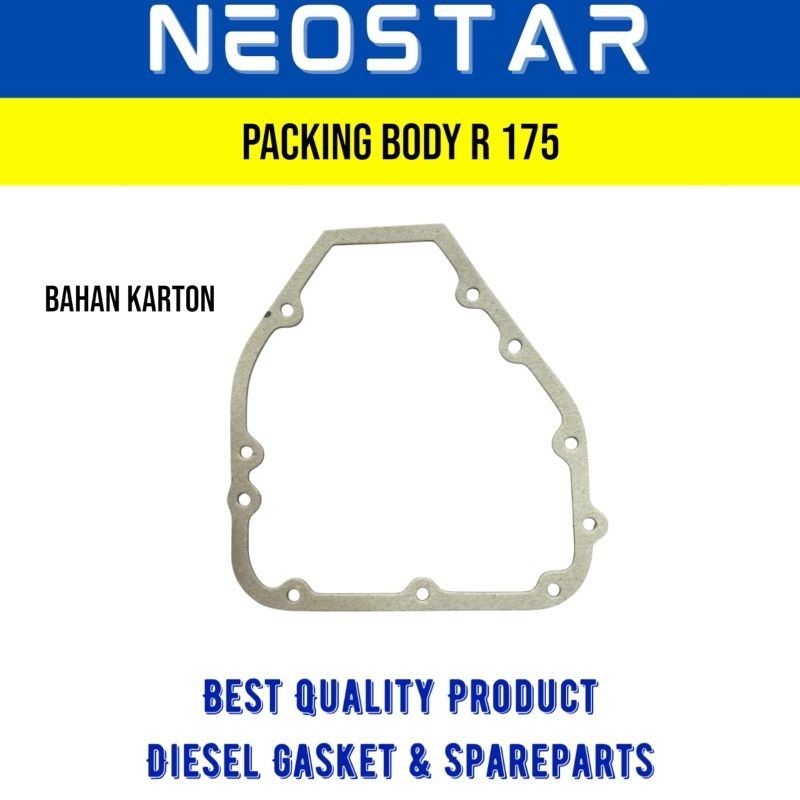 (2pcs) Packing Gear Case R 175 Mesin Diesel Paking Gardan Diesel Type R 175 Gasket Gear Case R 175 D