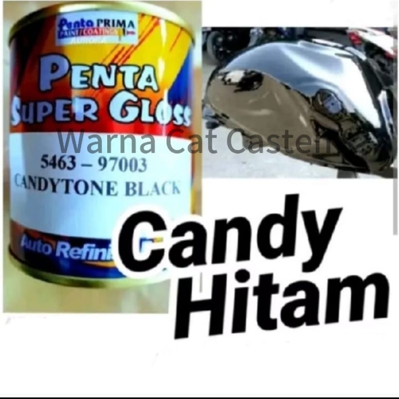 Cat Hitam Candy Black Penta Super Gloss 5463-97003 Candy Black
