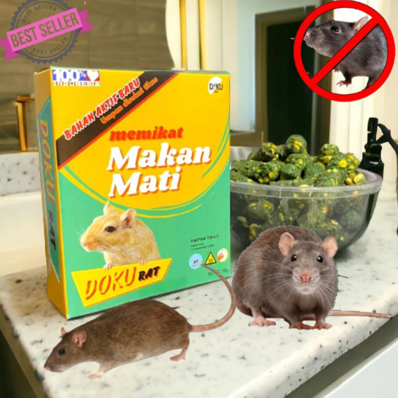 Racun Tikus Doku/racun tikus ampuh/racun tikus dakurat
