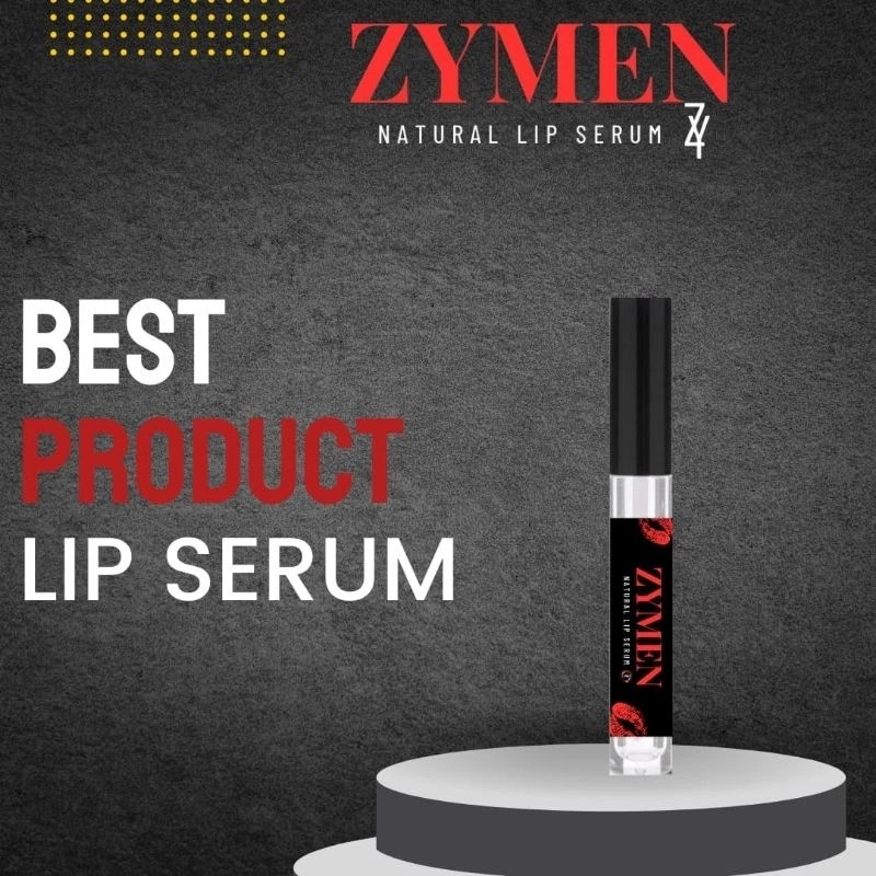Zymen Lips Serum Pria Atasi Bibir Hitam Terampuh