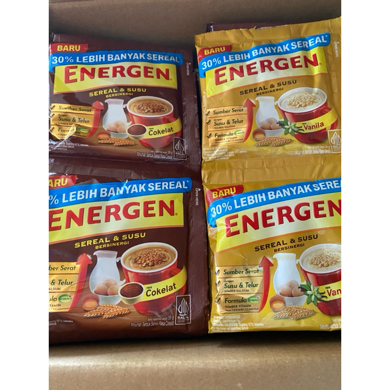 

2 renteng energen sereal & susu