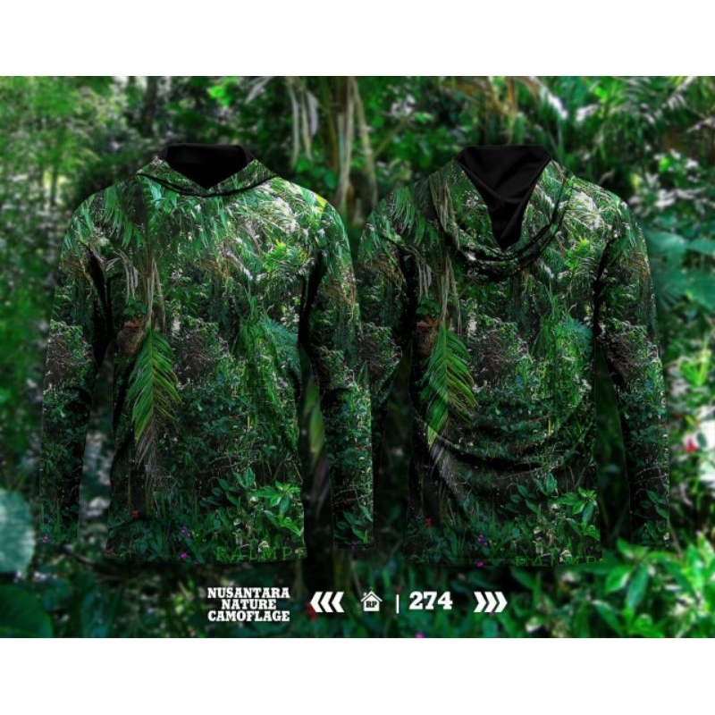 baju camo hunting | pakaian berburu | perbakin | motif hutan | baju berburu
