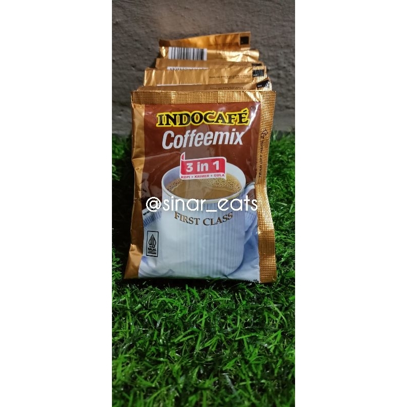 

Kopi Indocafe Coffeemix 10 Bungkus Coffeemix 3 in 1 (GROSIR)