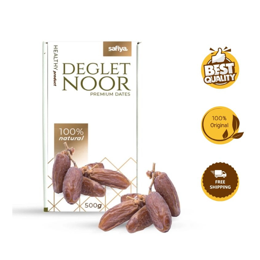 

Kurma Tunisia Tangkai Safiya - Deglet Noor Tunisia Authentic - 500 gr