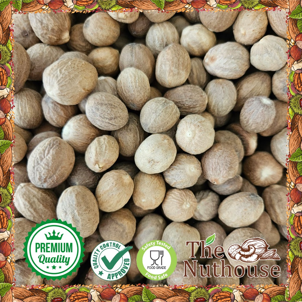 

500gr Whole Peeled Nutmeg / Pala Kupas Utuh