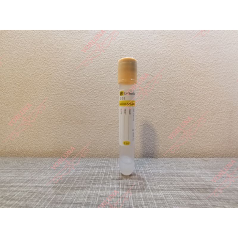 Tabung Prp 8,5 Ml Serum Plasma Kemenkes Ri Gel Cloth Activator Tabung Prp Tabung Prp Tube Centrifuge