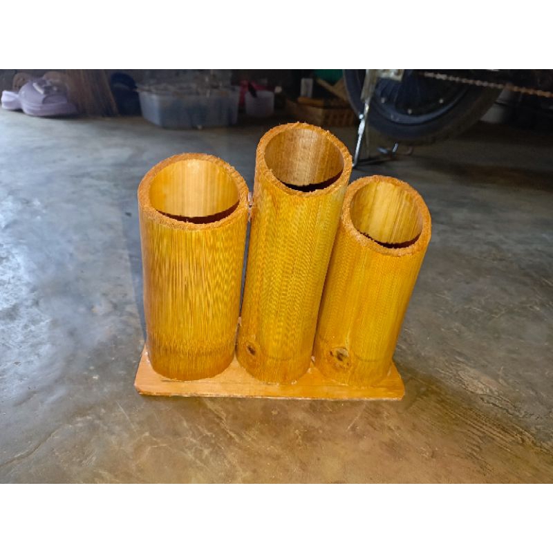 

Tempat pensil bambu Aestetic unik motif 3 sederhana