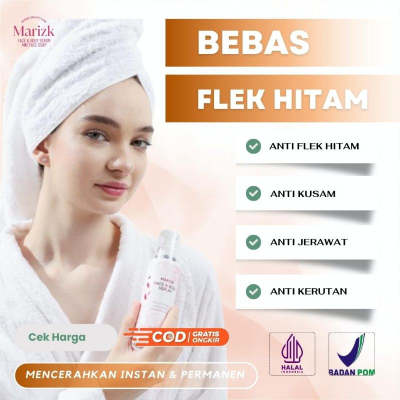 MARIZK Skincare Bumil Busui Solusi Penuaan Dini Hilangkan Flek Hitam Bintik Hitam Garis Halus Paket 