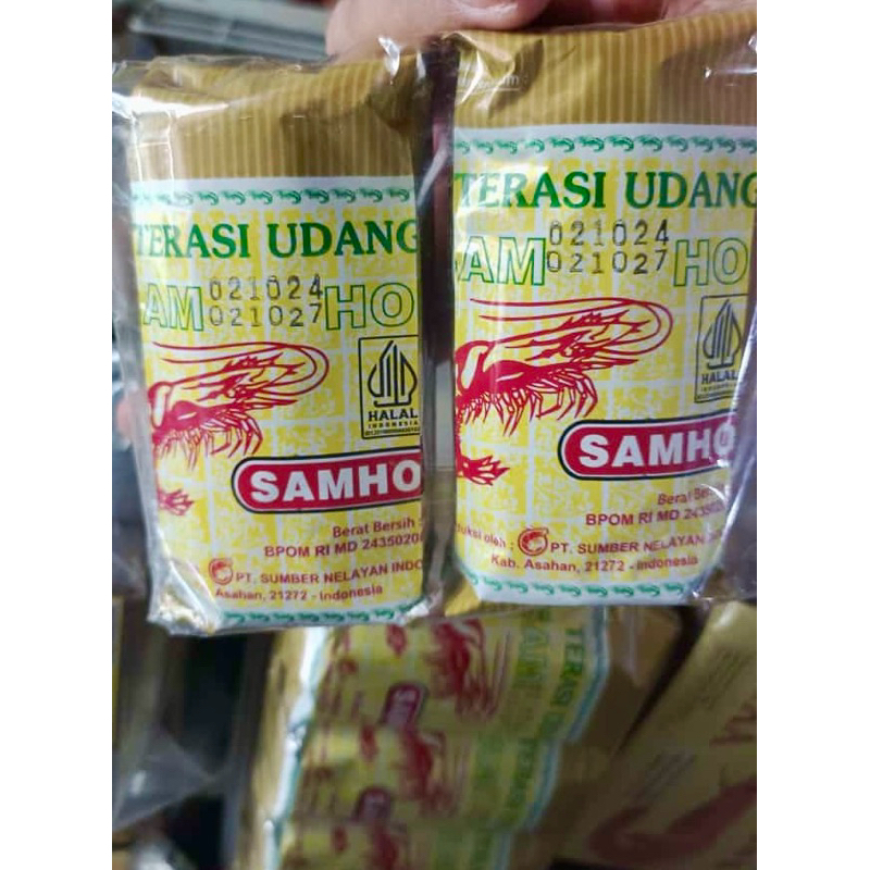 

TERASI SAMHOK ISI 15 keping