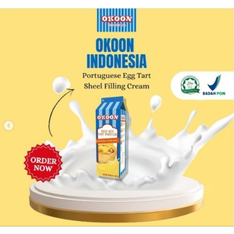 

okoon filling cream portuguese egg tart 907 ml