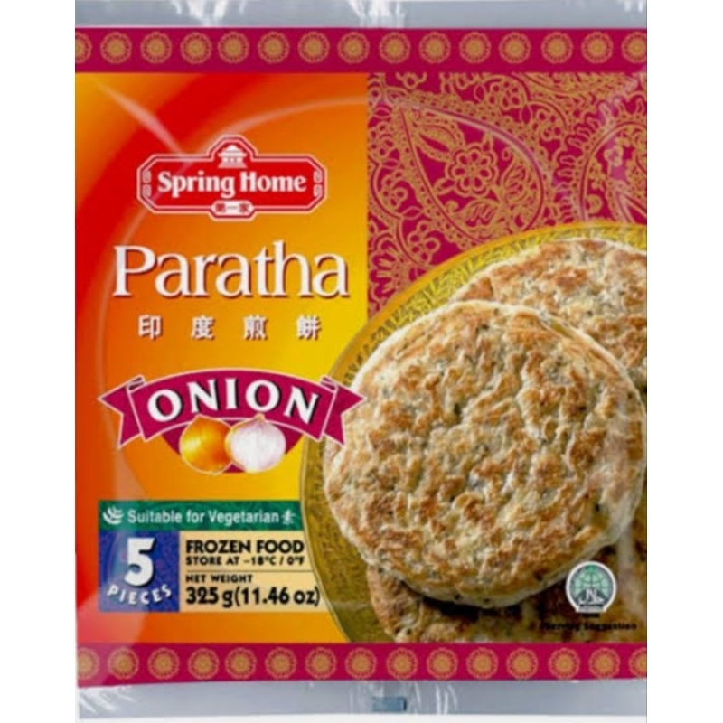 

Spring home roti paratha onion 325gr