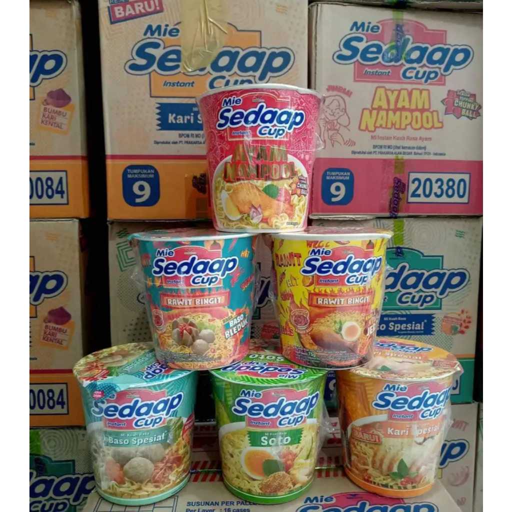 MIE SEDAP CUP 1 DUS ISI 12