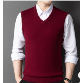 Vest Knit / Rompi Rajut Pria Korean Style / Rompi rajut polos / Vest Rajut Polos pria kerja