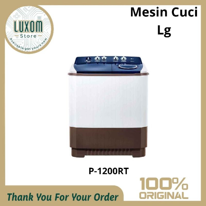 Mesin Cuci LG P-1200RT/Mesin Cuci lg 2 Tabung/Mesin Cuci/12kg