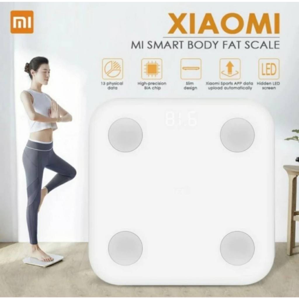 XIAOMI MI DIGITAL SMART SCALE 2 BODY COMPOSITION & BODY WEIGHT - Fat Scale 2 Pro