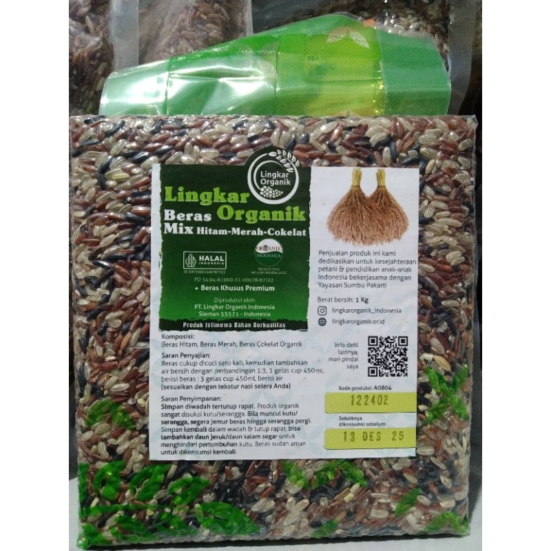 

Lingkar Organik - Mix Wholegrain 1Kg