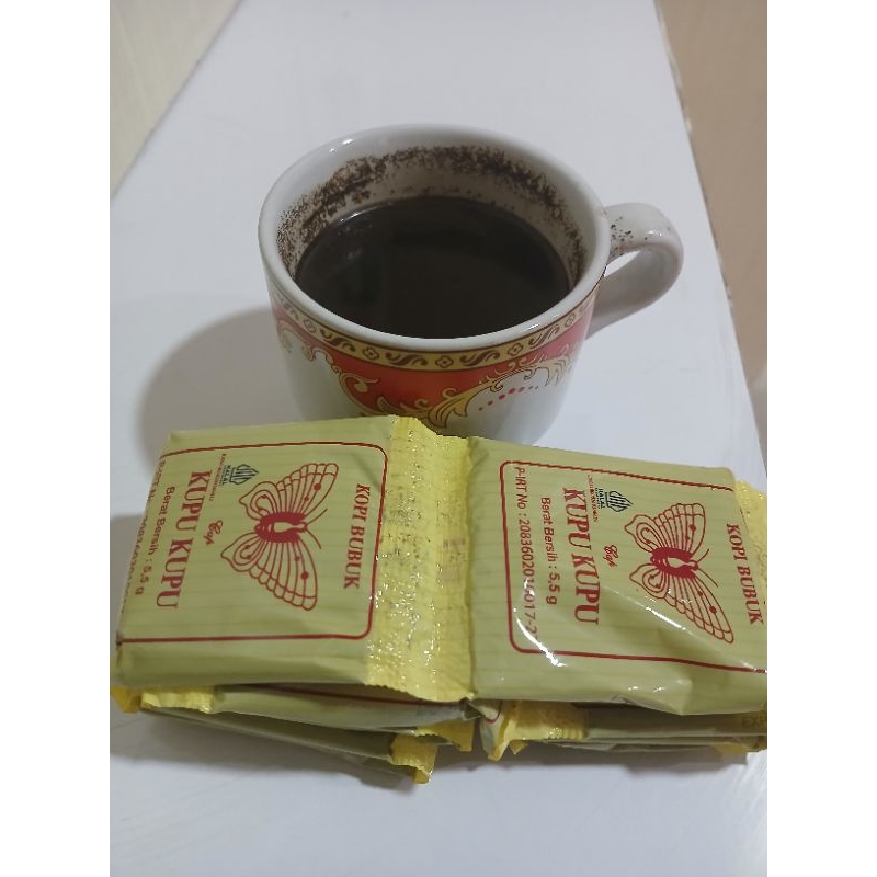 

kopi hitam cap kupu kupu tanpa gula 2pack