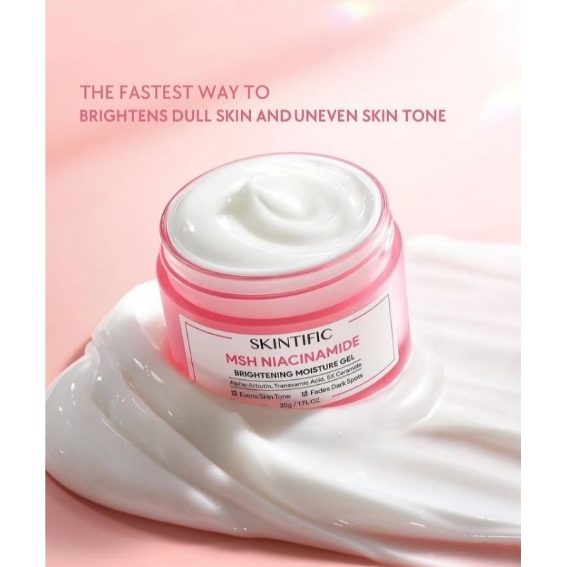 (TERLARIS) SKINTIFIC MSH NIACINAMIDE BRIGHTENING MOISTURIZER GEL/ MOISTURIZER GEL/ SKINTIFIC