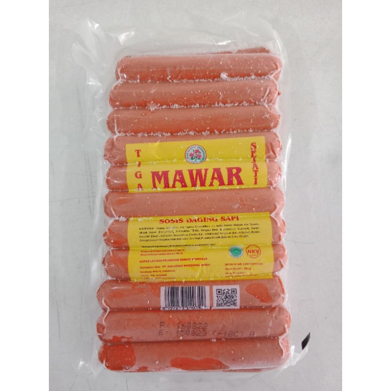 

Sosis Sapi mawar 450 gram