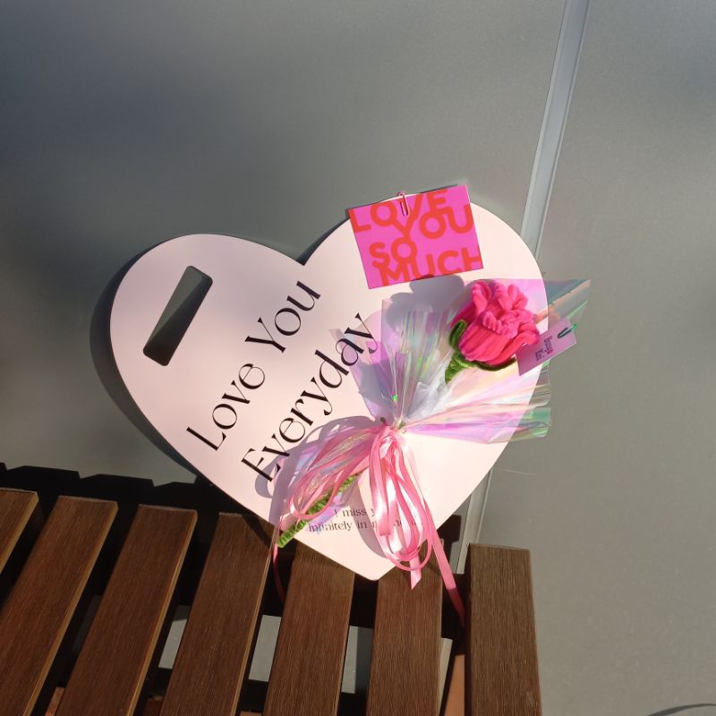 

[PO] Blooming Love | Love You Everyday Cardboard Valentine Edition