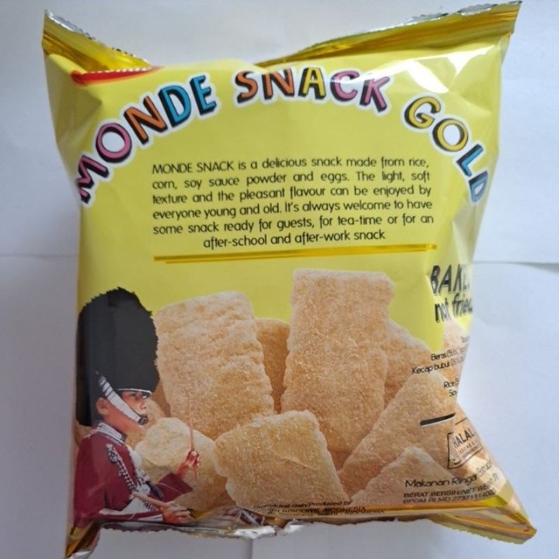 

Monde Snack gold 27g by Nissin