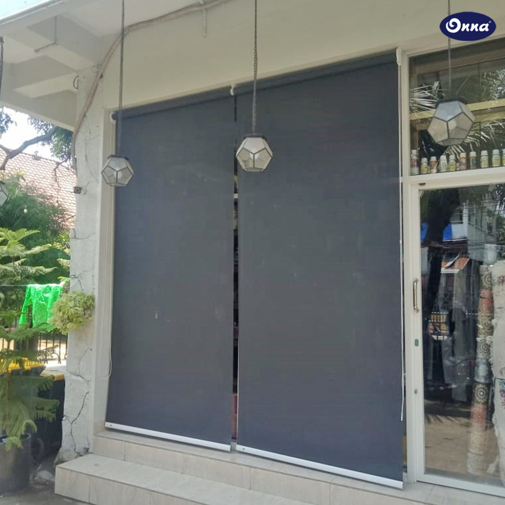 Tirai Outdoor / Outdoor Blinds / Suntex Blinds