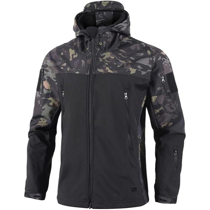 Jaket TAD Tactical Silver Knight Loreng Multicam Waterproof Import / jaket Pria Tad Silver Knight Im