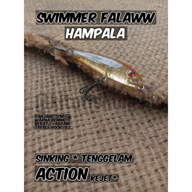 UMPAN CASTING IKAN HAMPALA 5CM
