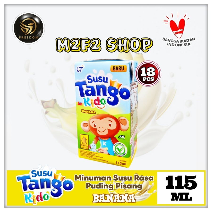 

Susu Kids Tango Kido Banana Pudding | Puding Pisang Kotak UHT - 115 ml (Kemasan 18 Pcs)