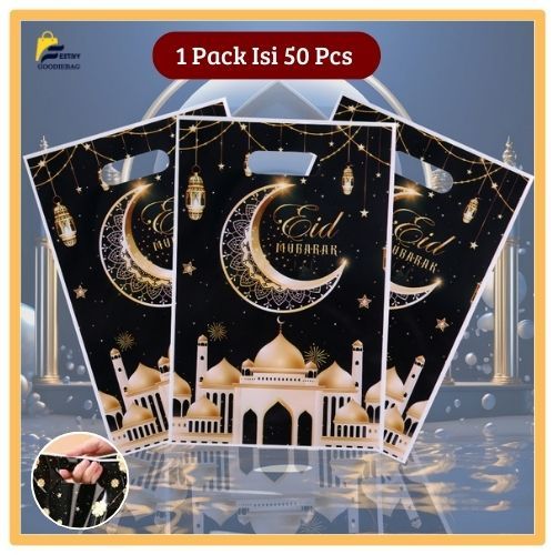 

FG Plastik Hampers Lebaran / Plastik Kue Hari Raya Idul Fitri / Goodie Bag Lebaran / Plastik Kue Kering Lebaran PP51