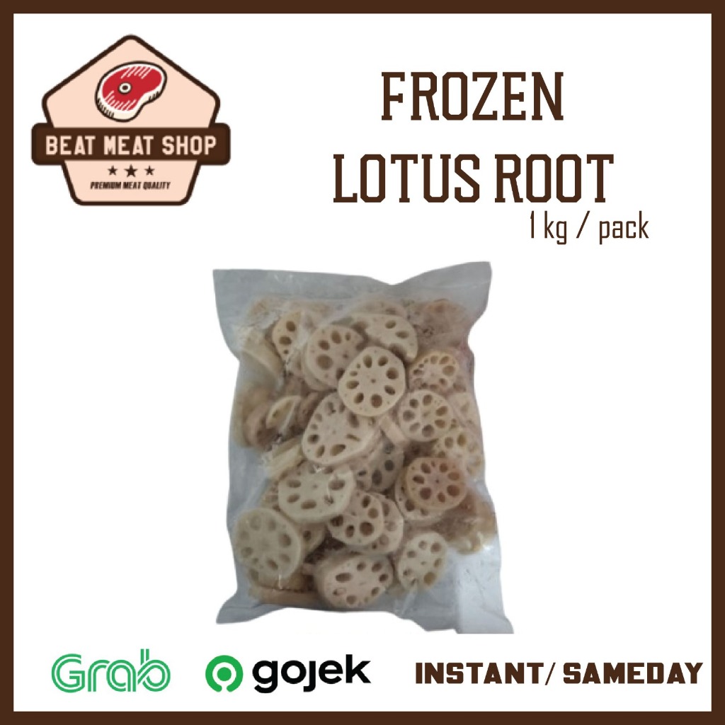 

Frozen Lotus Root / Akar Teratai 1 Kg