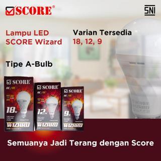 LAMPU EMERGENCY MERK SCORE WIZARD AC/DC LED 9-18Watt