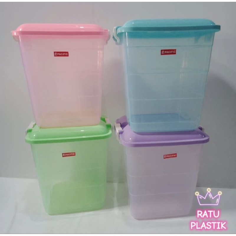 TOPLES SEGI LOUISE 5 LITER PASIFIC TOPLES SEGI TOPLES KERUPUK PLASTIK PASIFIC TRANSPARANT WARNA WARN