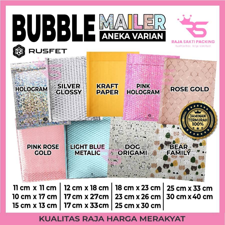

Bubble Mailer Amplop Bubble Bag Bubble Packing Online Termurah Banyak Varian