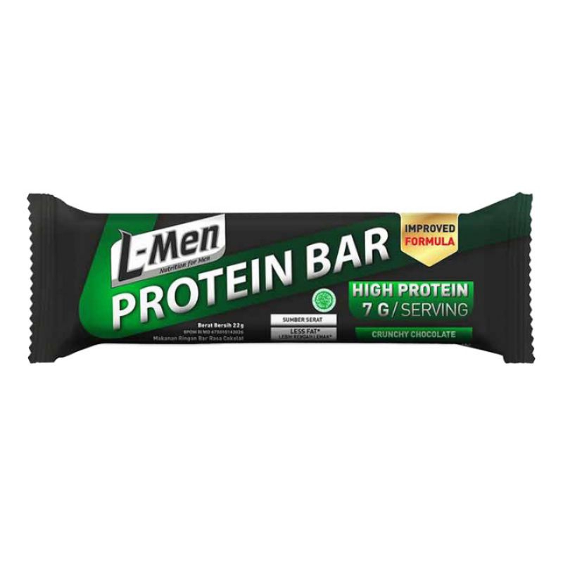

L - Men protein bar cokelat 22 g