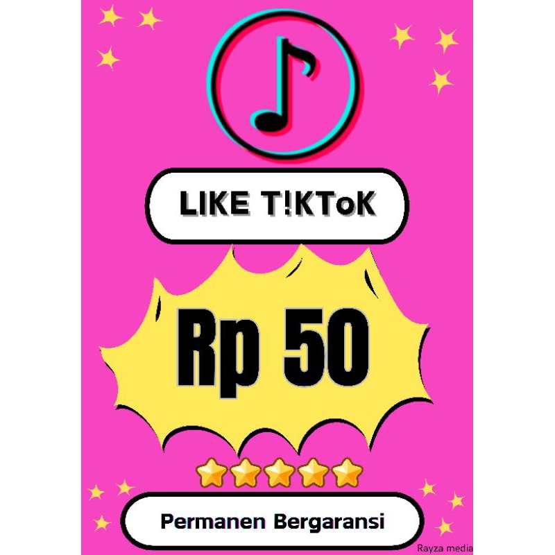 Follower  View Like Tiktok Permanen Real Aktif Murah Proses Cepat Bergaransi