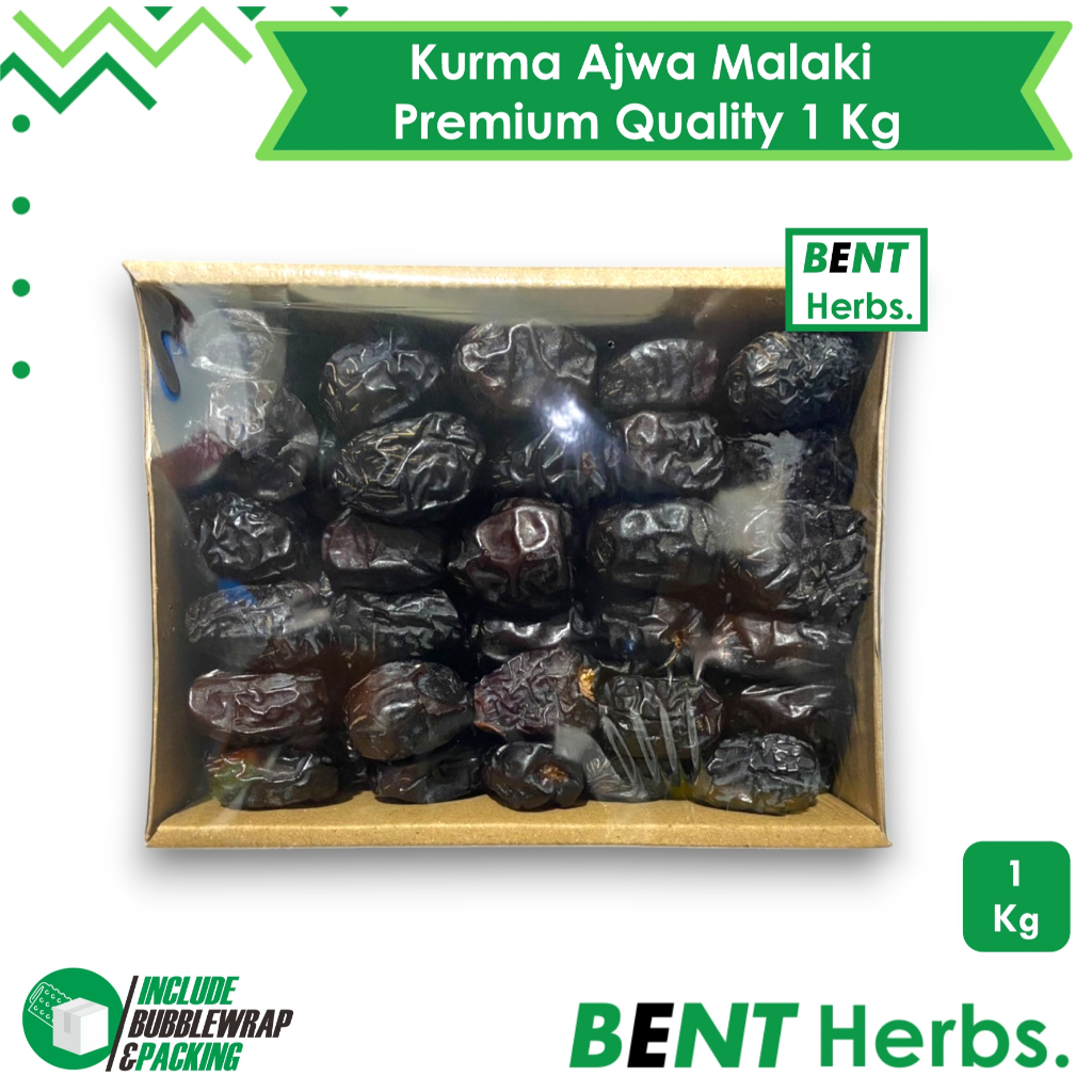 

Kurma Ajwa Malaki Al Madinah 1 Kg Premium Quality Korma Berkualitas Original