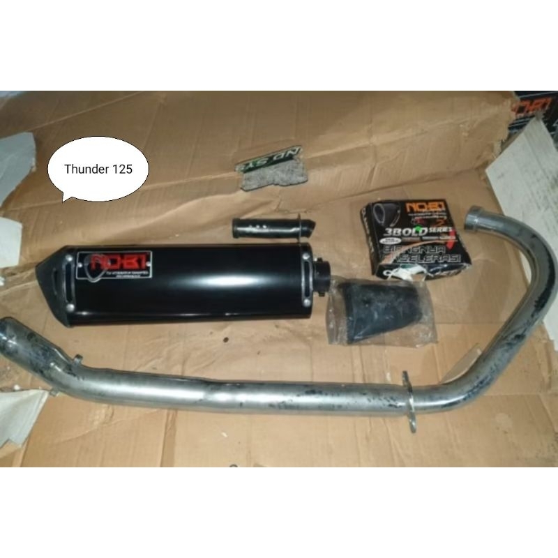 Knalpot NOB1 tribold series thunder 125