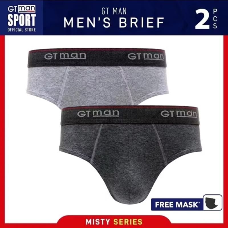 GTM01 Celana Dalam Pria Gtman isi 2pcs