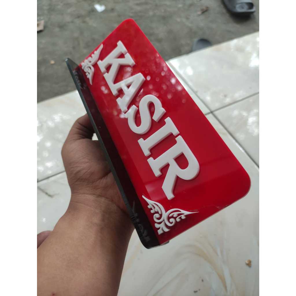 

Papan meja kasir akrilik