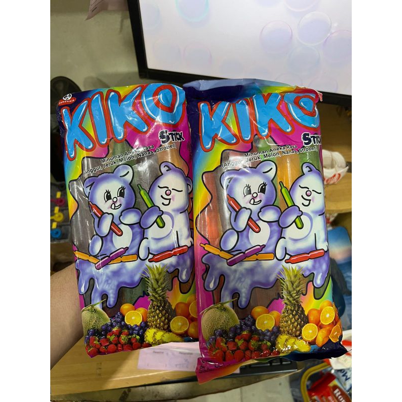 

KIKO STICK ISI 10 PCS - MINUMAN STICK ANAK ANAK - MINUMAN ANAK RASA BUAH - KIKO STICK ISI 10 PCS