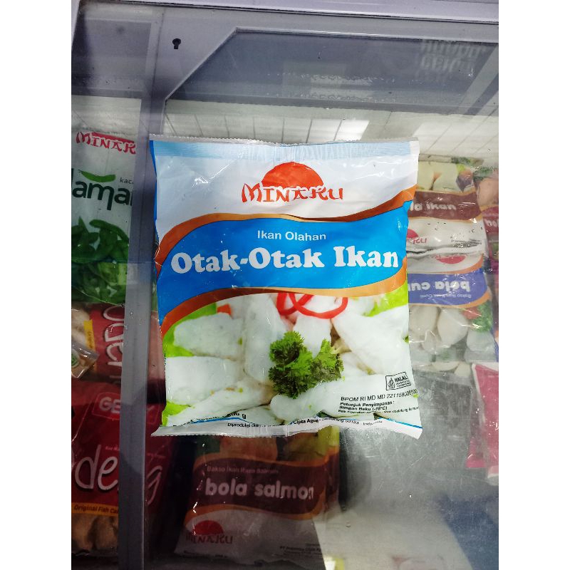 

Frozenfood MINAKU Otak Otak Ikan 500gr