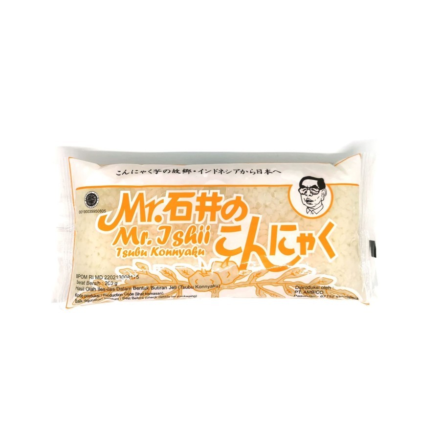 

Shirataki Wet Konnyaku Rice 200 gram / Beras Diet Konyaku basah