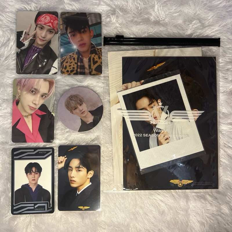 PHOTOCARD PC OFFICIAL AAB WAYV WINWIN LUCAS XIAOJUN KUN YANGYANG HENDERY