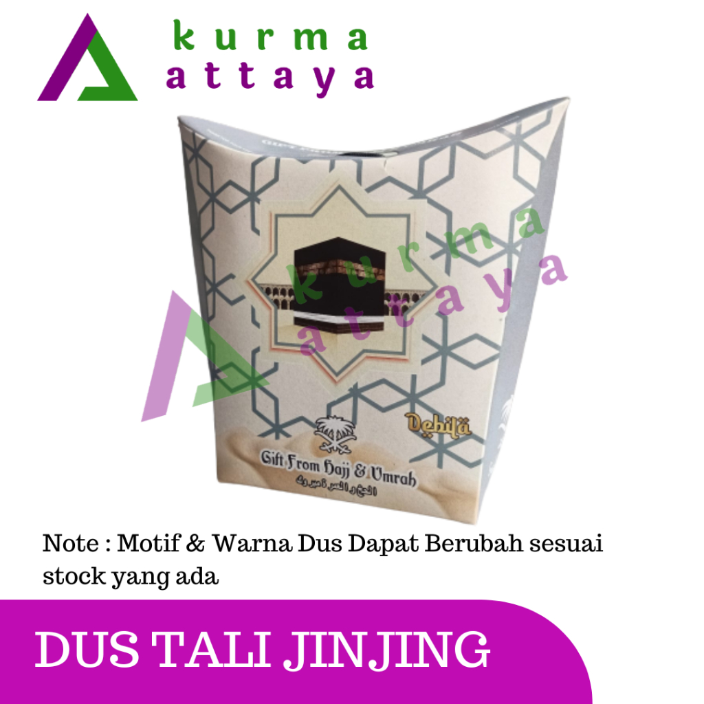 

Dus jinjing paper bag oleh oleh haji dan umroh