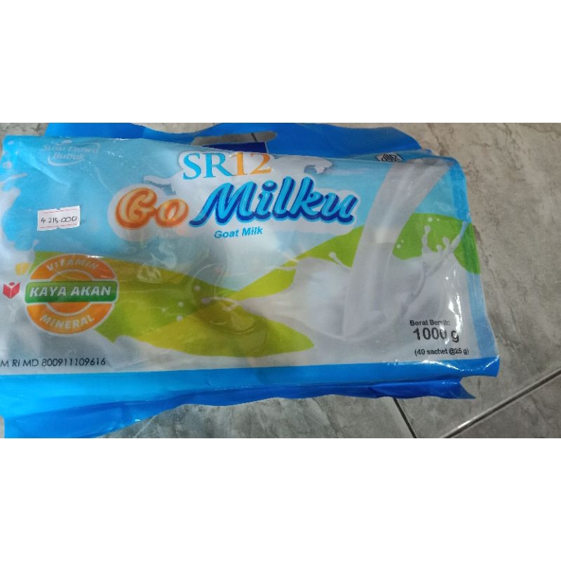 

Susu Gomilku SR12 1000g 40sachet
