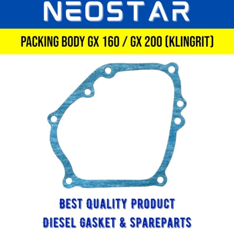 (2pcs) Paking Body GX 160 Gasket Kit GX 160 GX 200 Packing Gear Case GX 160 GX 200 Gasket Gardan GX 