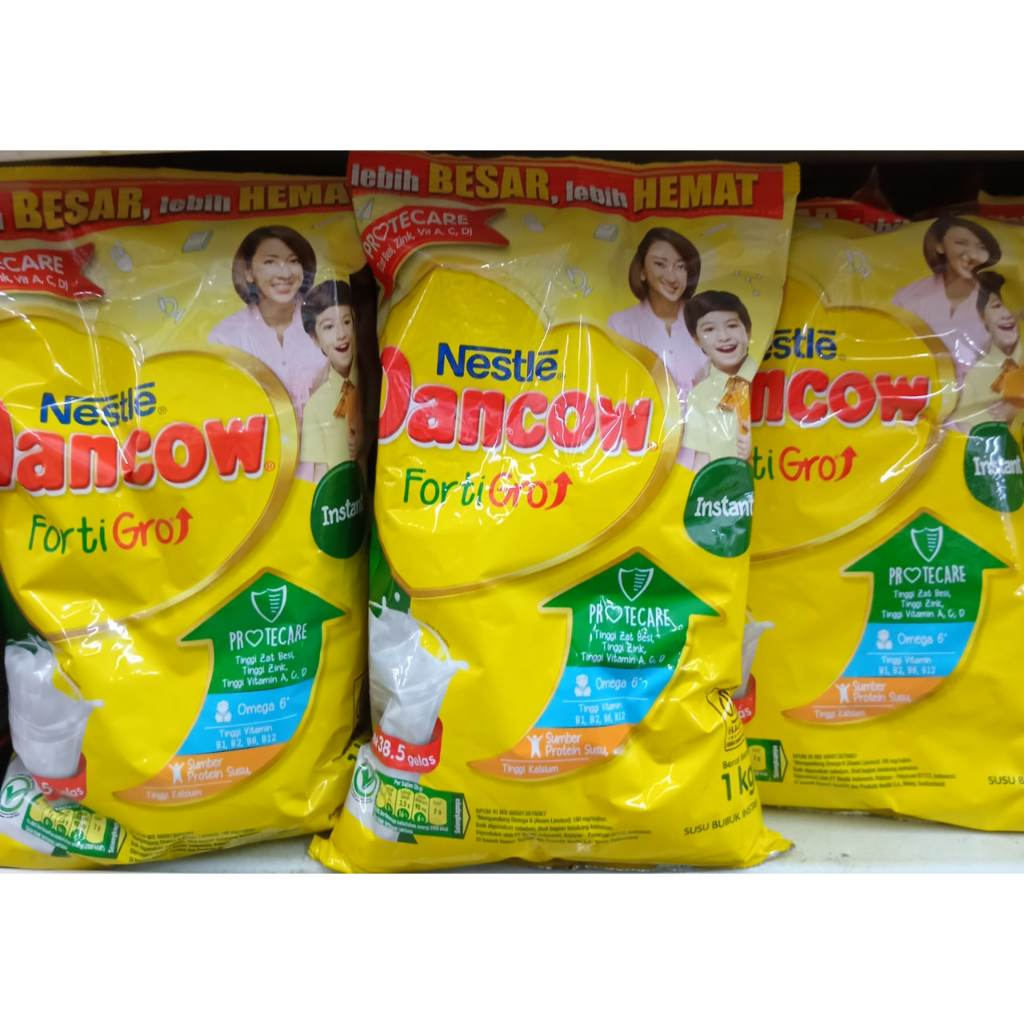 

Dancow Fortigro 1 kg Cokelat & Instant / Susu Bubuk Dancow Cokelat & Dancow Instant 1000 Gram